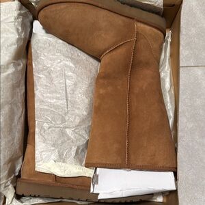 Classic Tan Suede Boots